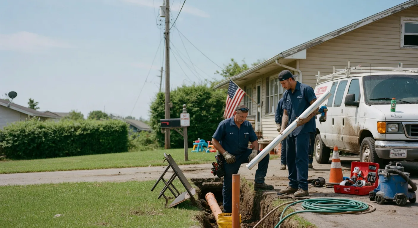 Sewer Line Inspection in Fort Towson, OK